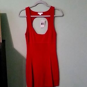 Guess red sexy knit dress